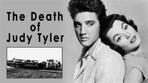 Tells of the death of Hollywood actress Judy Tyler. . Judy tyler death photos